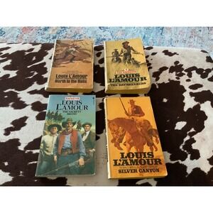 Louis‎ L'Amour 4 books used